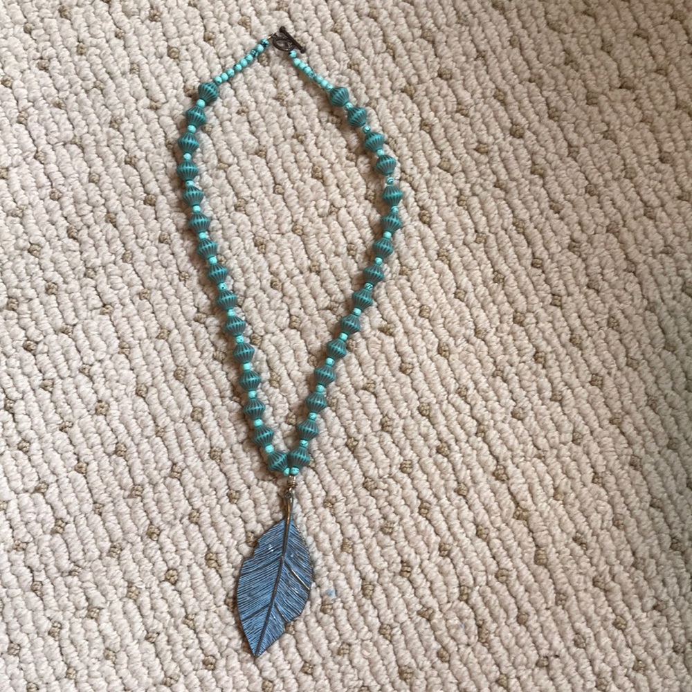 Leaf necklace